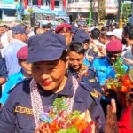 दमकमा प्रहरी कार्यालय पुनःस्थापित, स्थानीयले गरे फूलमाला-खादा ओढाएर स्वागत