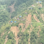 च्याङथापूका २६ घर पहिरोको उच्च जोखिममा