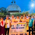 दमकमा लायन्सकर्मीले गरे शान्ति दीपप्रज्ववलन