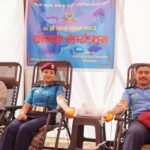७१औं प्रहरी दिवसः कोशी प्रदेशमा २०६ जनाद्वारा रक्तदान